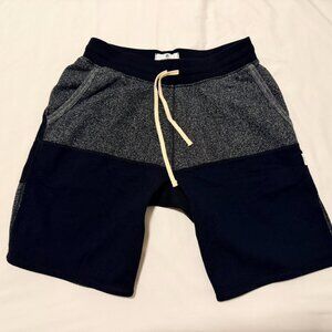 Reigning Champ Black/Grey Sweatshorts NWOT